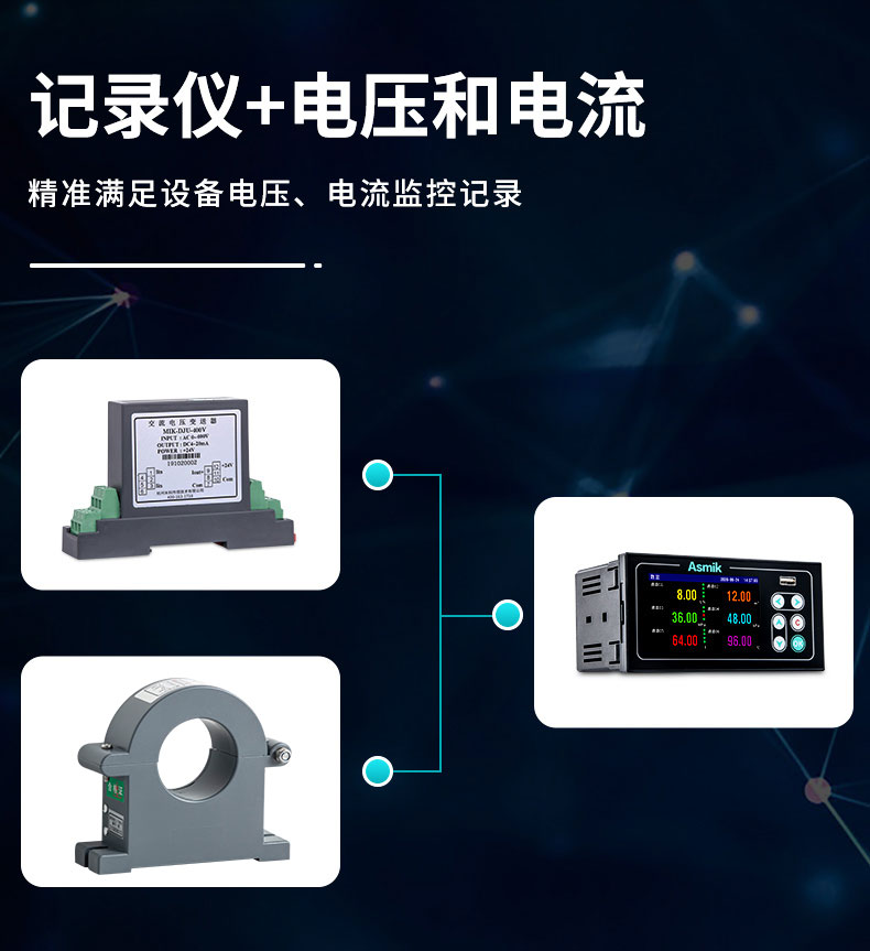 米科MIK-HRI开合式霍尔电流变送器搭配组合