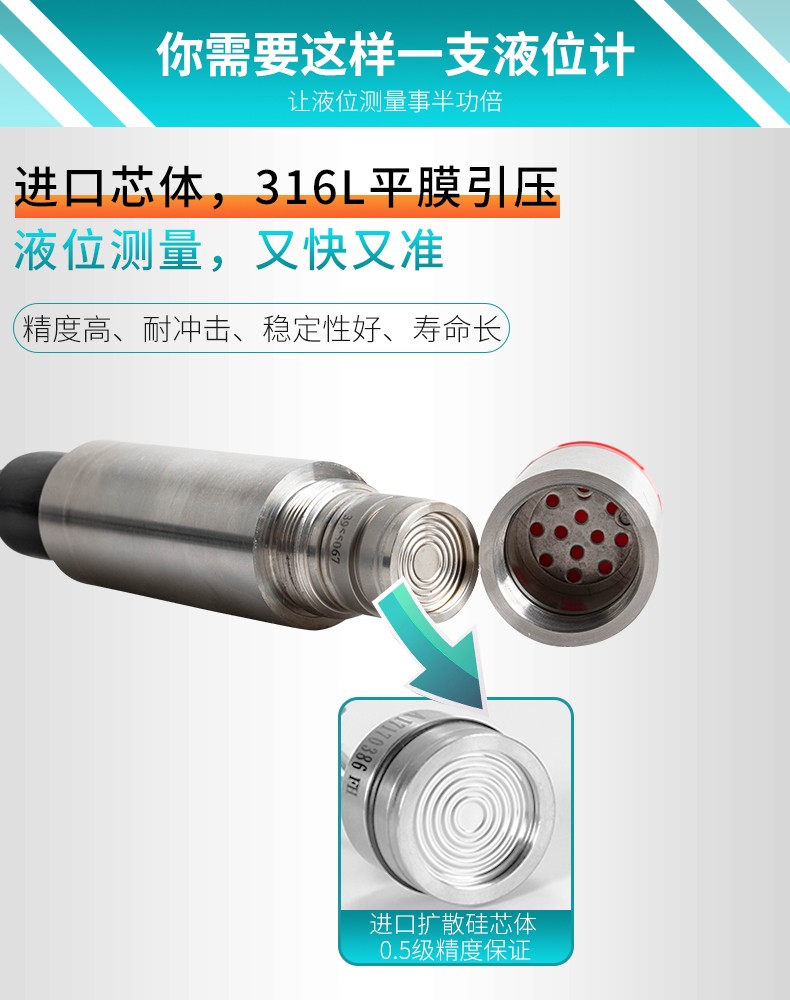 米科MIK-P260S投入式液位变送器又快又稳